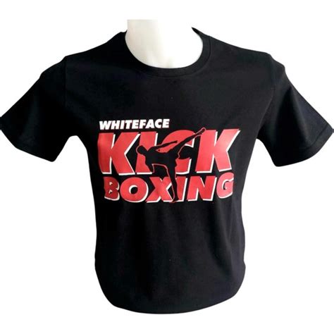 kick boks baskılı tişört